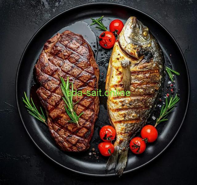 Мясо и рыба для потенции