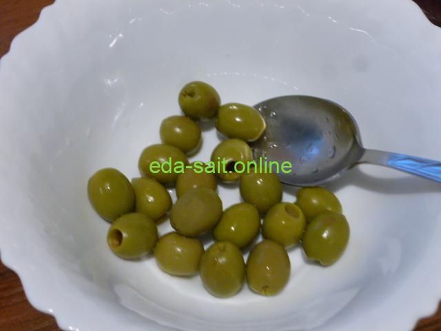 Оливки для супа с копченостями