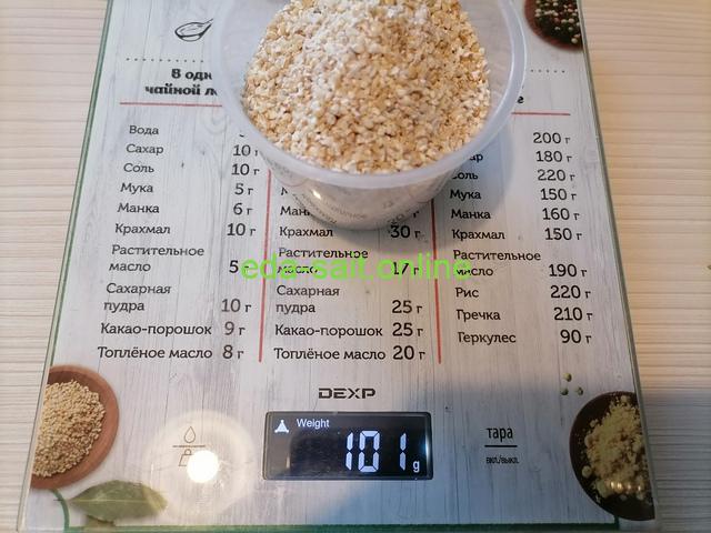 Добавить к пшеничной ячневую крупу
