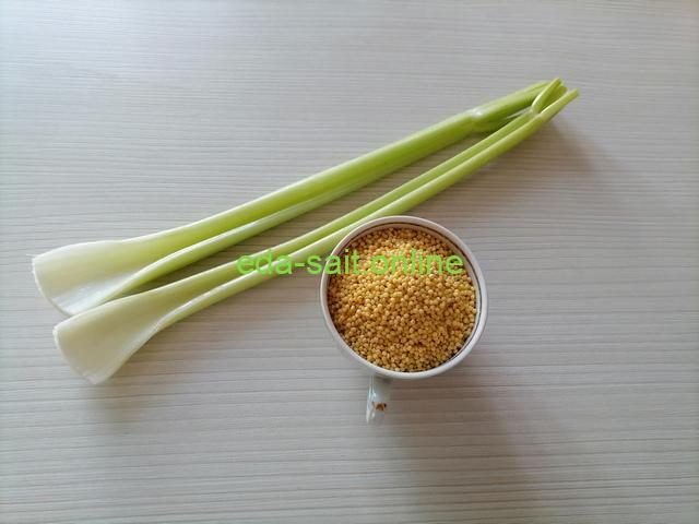 Пшено и сельдерей для каши
