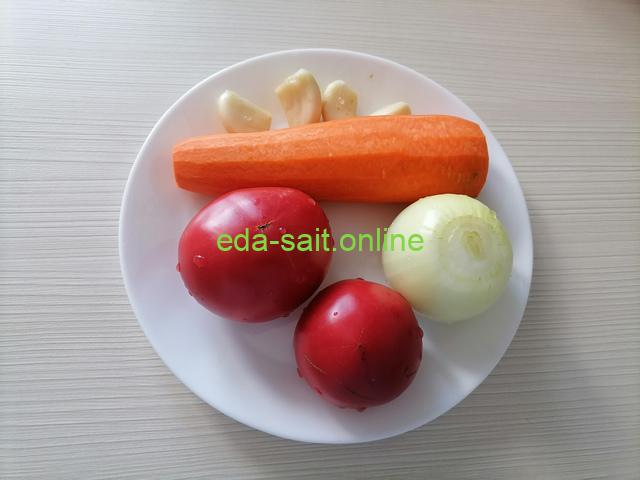 Овощи для фарширования перцев