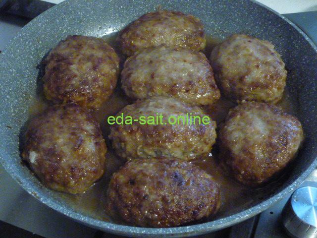 Котлета покупная быстро, вкусно и удобно